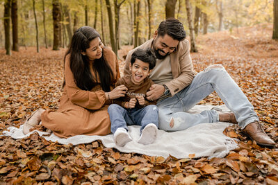 Gezinshoot herfst Noordwijk