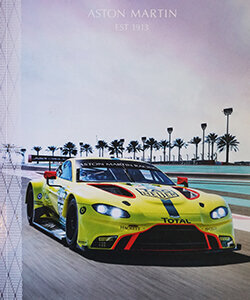 Aston Martin magazine cover of Palm Springs house designed by Los Angeles architect