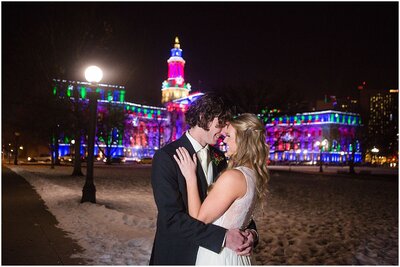 Wedding denver art museum Colorado