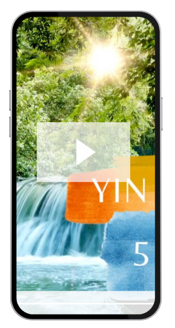 yin yang and feng shui elements image on mobile phone - professional feng shui consultant training with rodika tchi vancouver bc canada