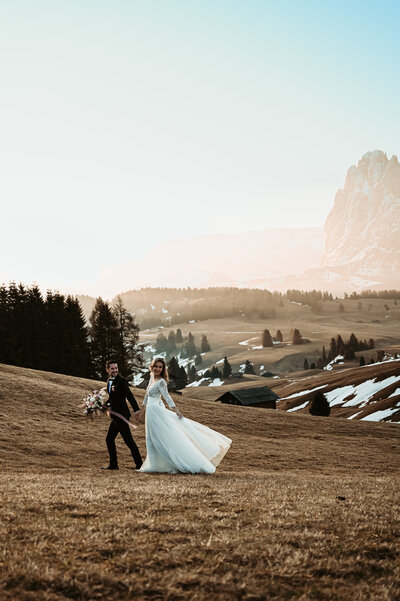 Dolomites wedding photographer