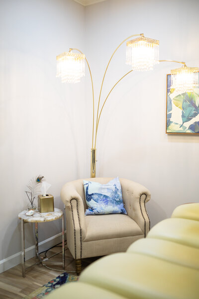 Spa Room inside the Skins tudio