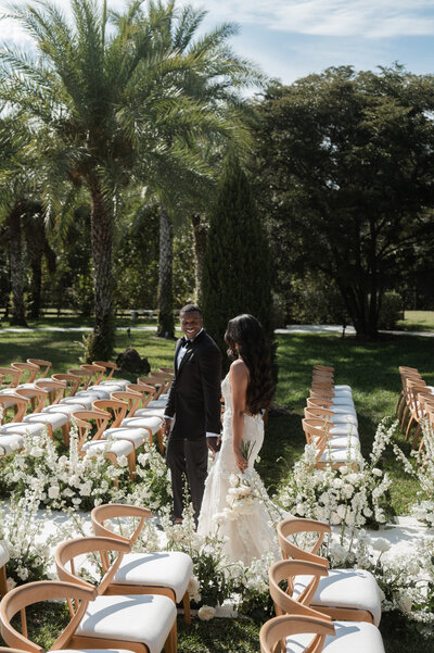 Olivia and Randi celebrated their wedding at La Casa Toscana in Fort Myers, Florida, with event planning and design by B Astonished Events. The day was marked by perfect weather and a breathtaking venue, creating an unforgettable experience for the couple and their guests. 