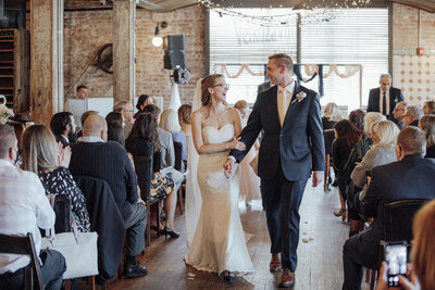 Kolo Club | Wedding photography showcasing modern loft-style venue | Hoboken, New Jersey