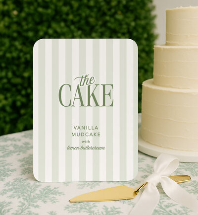 4 options for small signage for your wedding, cake sign, gifts sign, guest bok sign, memory sign