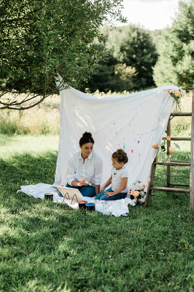 Motherhood painting Session Wausau WI_-77