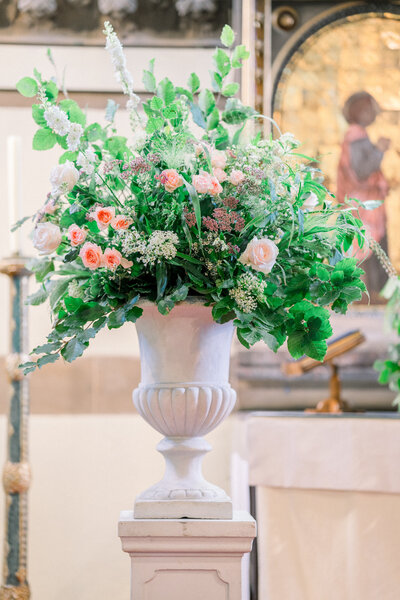 Church Wedding Flowers Essex