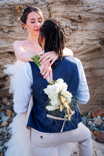 Brtde and groom portraits at st paul's