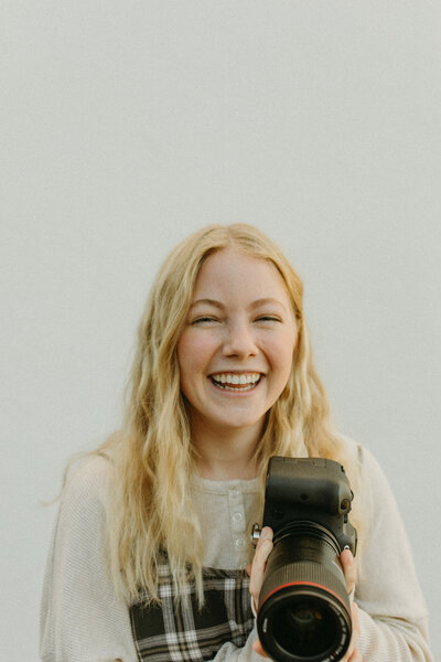 woman smiling at the camera