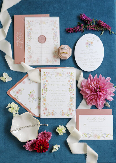 Sunset couple portraits at luxury vineyard wedding in Napa Valley