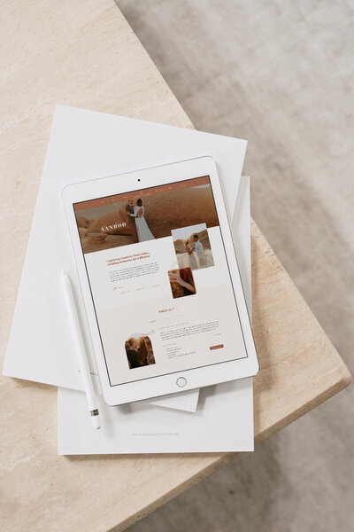 Showit website template voor fotografen