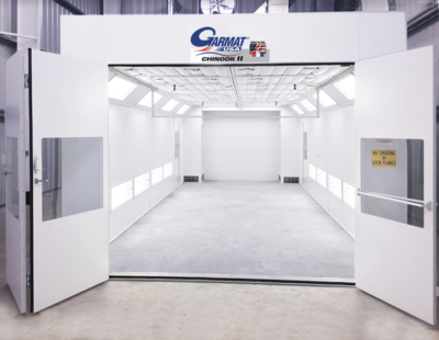chinook ii spray booth