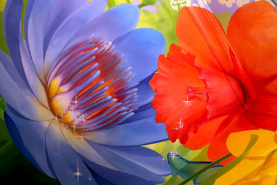 葉　祥明 (Painting) 20/300 Saturday in Athens Sanford Stadium Photo Print & Canvas Wrap