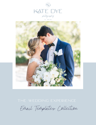 The Wedding Experience Email Templates Collection