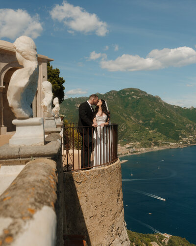 couple at Villa Cimbrone