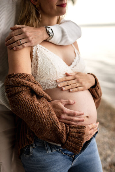 Grossesse - couple - bébé 