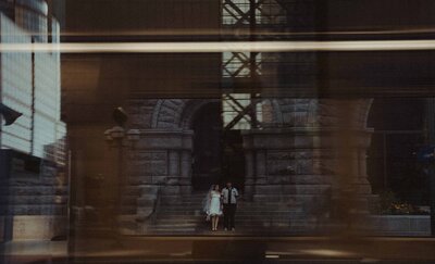 Photo of an outdoor wedding at Theo Wirth park in Minneapolis, Minnesota