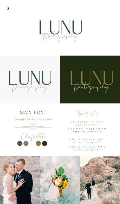 Logo and website design - Lunu8