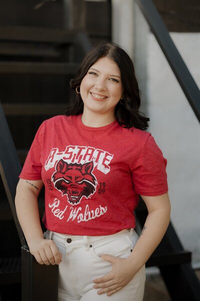 senior photo taken in jonesboro ar