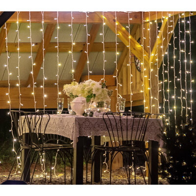 string light curtains