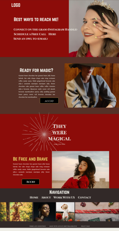 Showit template for coaches, virtual assistants, and copywriters ready to attract clients with a DIY website