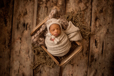 Charlotte Monroe NC Wrapped Baby Photographer