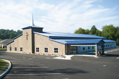 Woodland Baptist Church, built by Cooper Construction