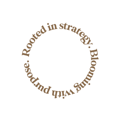 Grow and Gather Agency Tagline Logo