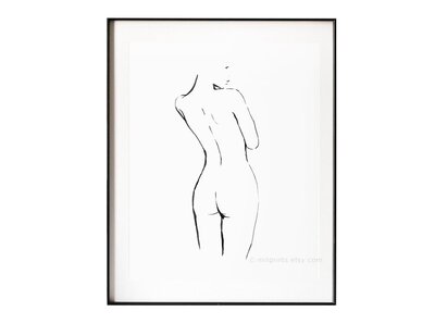 Nude Sketch Drawing Progression By Design