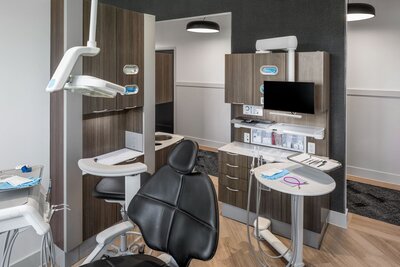 Healthcare interior design by Progress Studio, an Indiana dental office design company 