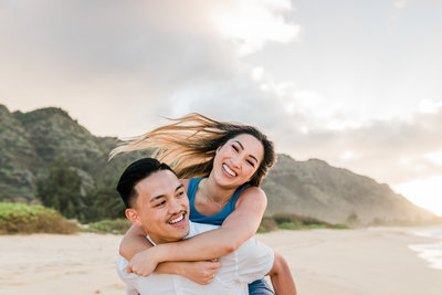 Engagement photos in Laguna Beach.