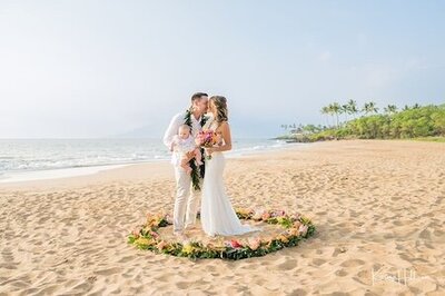 Maui beach Wedding Venue - Poolenalena BeachMaui beach Wedding Location - Poolenalena Beach Hawaii