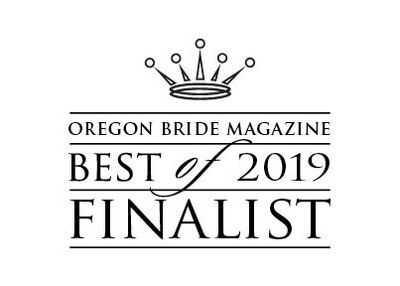 Oregon Bride Magazine Logo for The Evergeen awarded as the Best of 2019 Finalist