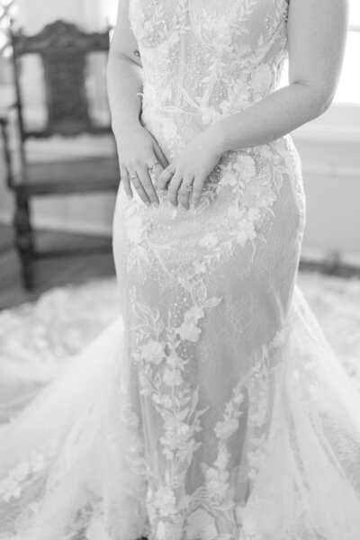 bride at hotel kansas city sunset wedding