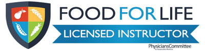 Food for life instructor badge for Gwen Fields.