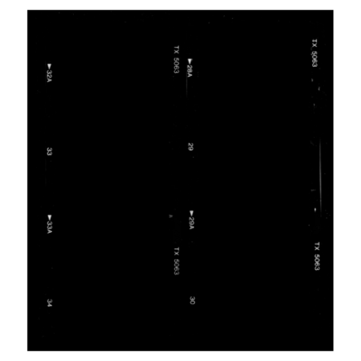 Blank black film