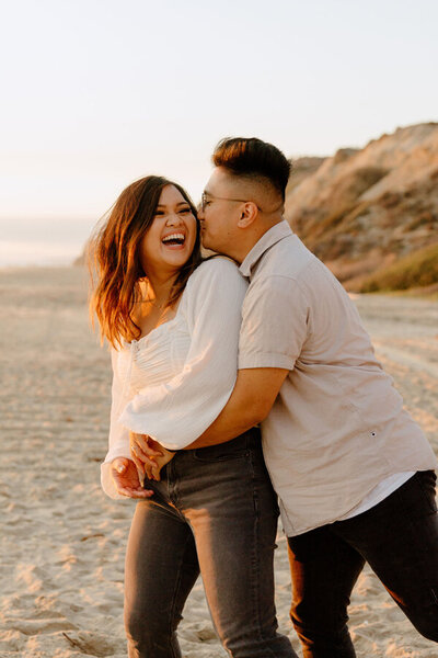 An engagement session in Orange County, California.