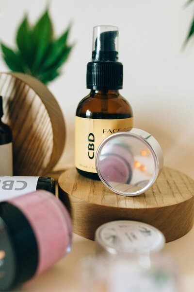 High-quality CBD oil, a cornerstone of Devon Denys' wellness services, promoting natural healing and relaxation.