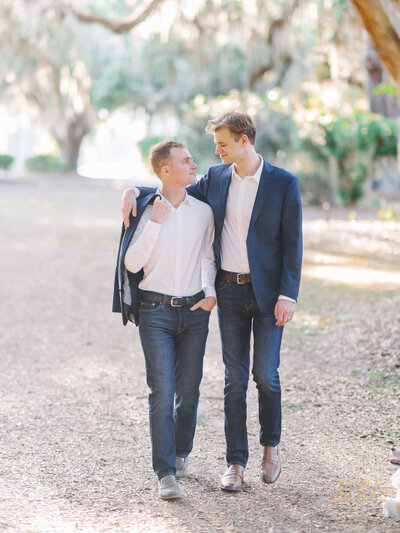 Same Sex Charleston Engagement Photos