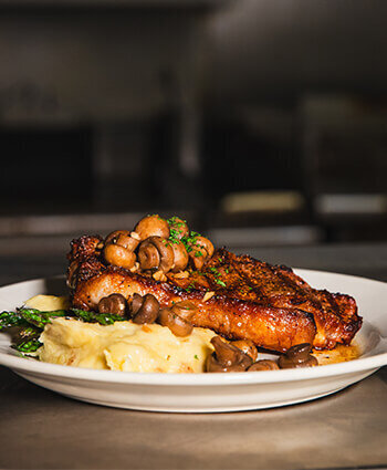 New York Striploin from Max Dale's Steak and Chop House Mount Vernon Restaurant