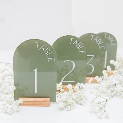 sage table numbers