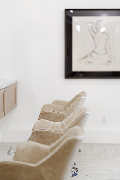 salon chairs