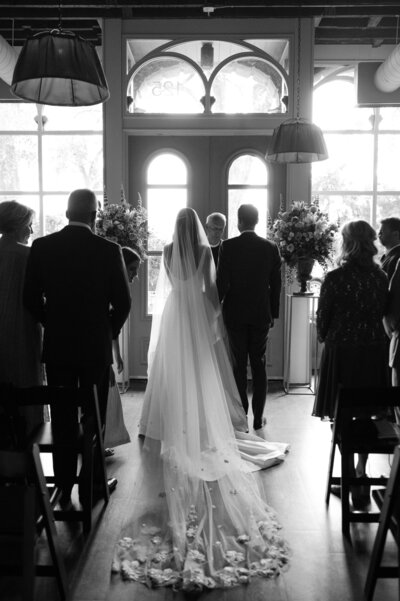 Bride laughing wedding
