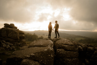 Couples photoshoot in Dartmoor