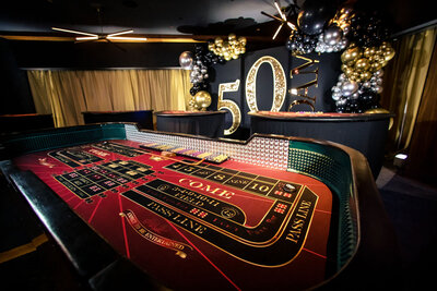casino birthday party planner