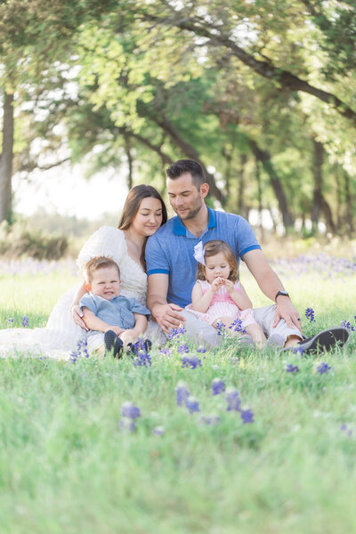 Maternity session at Bull Creek Park in Austin