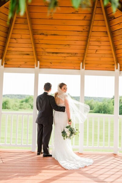 Colby Hill Inn - Couple Portrait Indoor Reception
