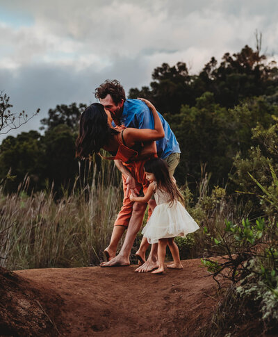 Family photo session in Kauai, Hawaii