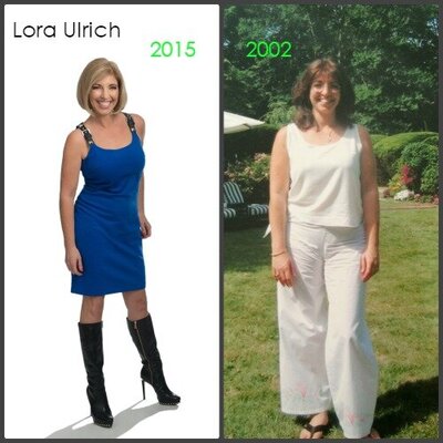 Lora Ulrich before and after photo