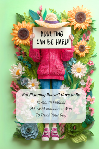 Adulting Planner New Cover front only